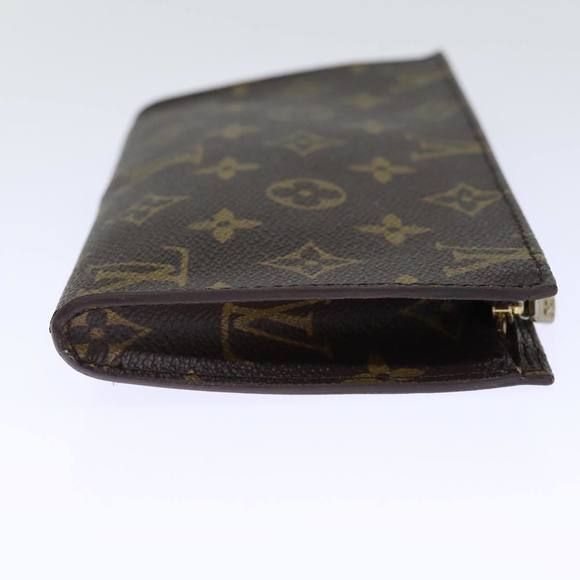 LOUIS VUITTON Monogram Bucket GM Pouch Accessory Pouch Vintage LV Auth 73307 - Picture 3 of 16